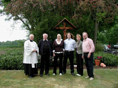 Einweihung durch Pfarrer Jonscher am 6. Mai 2007