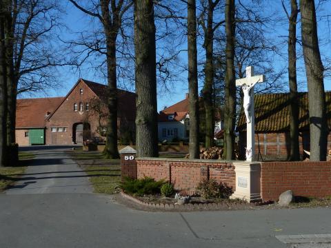 Hofkreuz Hüwe, Gröblinger Straße 50