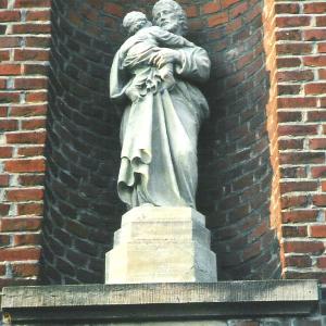 St. Joseph im Giebel am Hof Cremann, Beelenerstr. 14